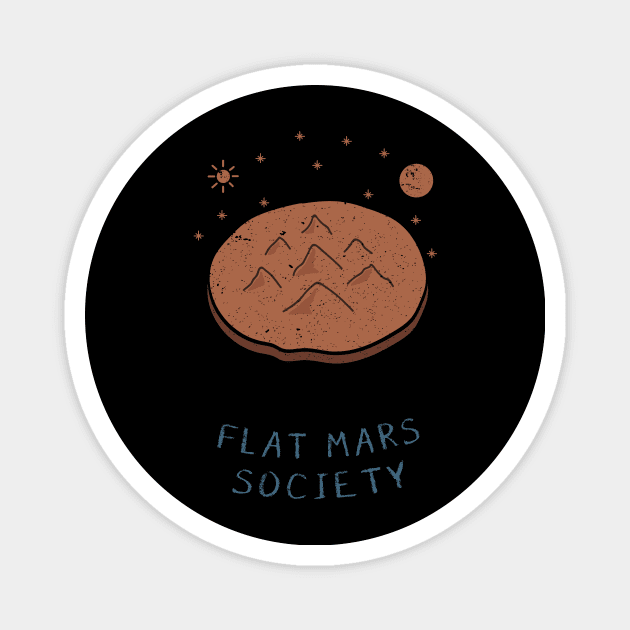 flat mars Magnet by sandangmurah